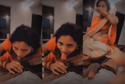 xhamster Indian bhabhi sex video Bihari sexy bhabhi give blowjob to lover in hotel