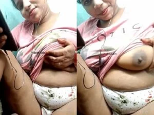 Indian Mms XXX big boobs nude aunty sex chat live video call with lover