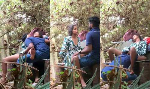 Free Exclusive desi MMS Naughty College GF Fucked Hard in Jungle with BF