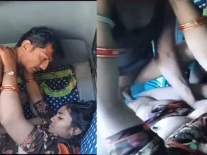 Fsiblog latest sexy village bhabhi fucking with driver in car leaked outdoor sex mms