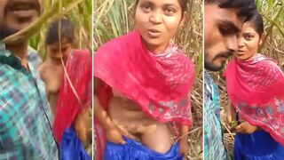 Fsiblog XXX Indian Taboo porn mms cheating desi wife caught fucking in field with her secret lover