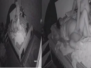 Desitales2 New Indian XXX MMS Sasur Bahu ki Chudai in CCTV while son sleeping Viral video
