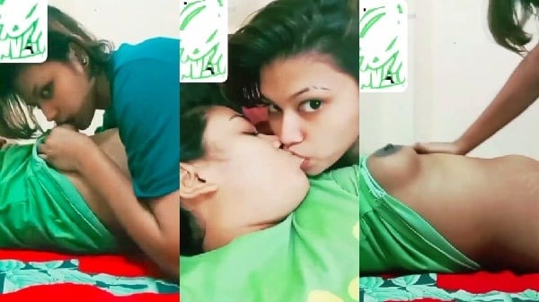 Kamababa desi Lesbian Sex of Twin Sisters boobs sucking and pussy fingering