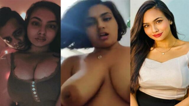 Fsiblog Most Demanded Social Media Influencer Horny Bhabhi Fucking with Lover Leaked MMS Video
