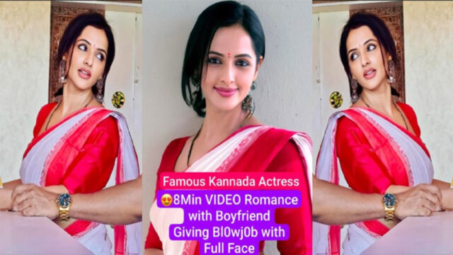 DropMMS Celebrity MMS Famous Kannada Actress with Boyfriend Giving Blowjob and Fucking